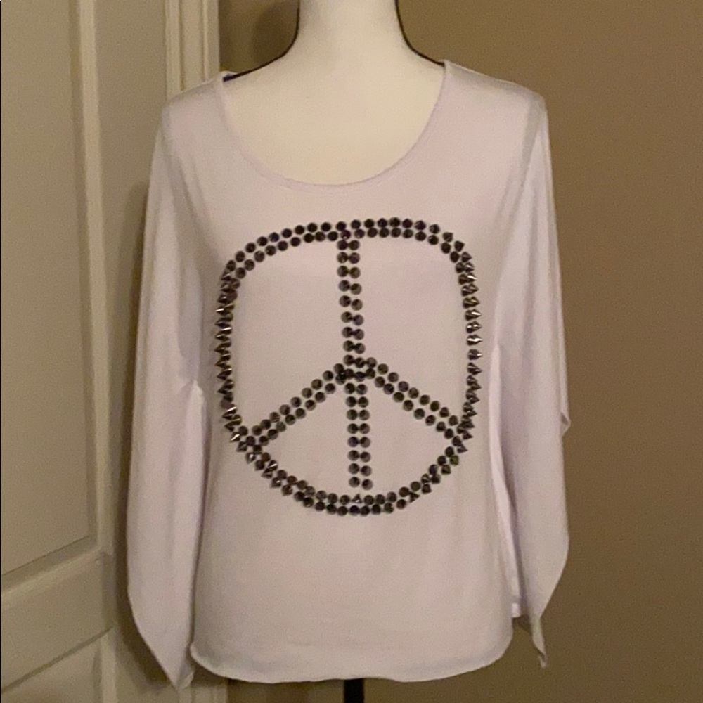 White Peace ✌🏾 Sign Shirt